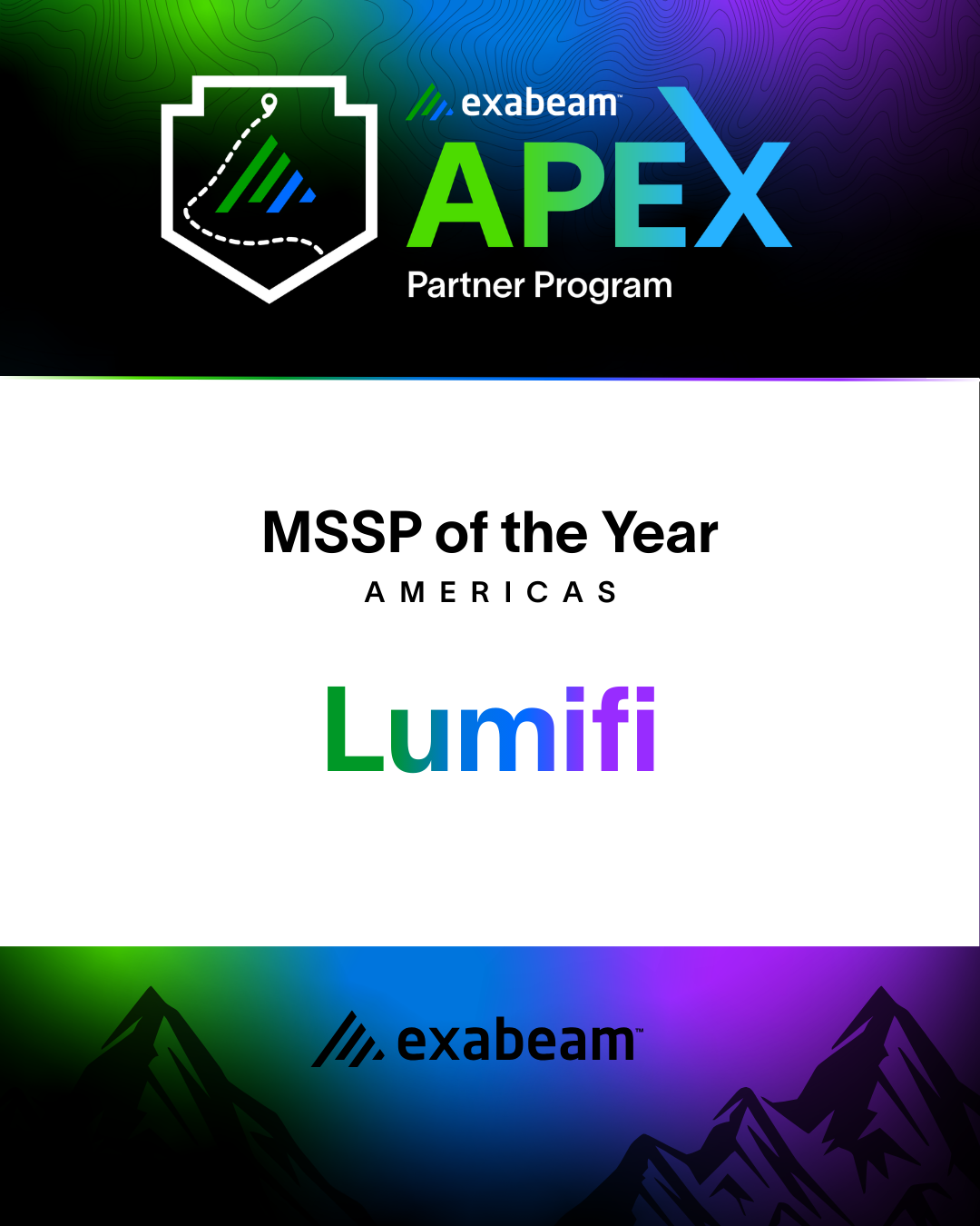 Exabeam APEX 2026 MSSP Partner of the Year - Americas